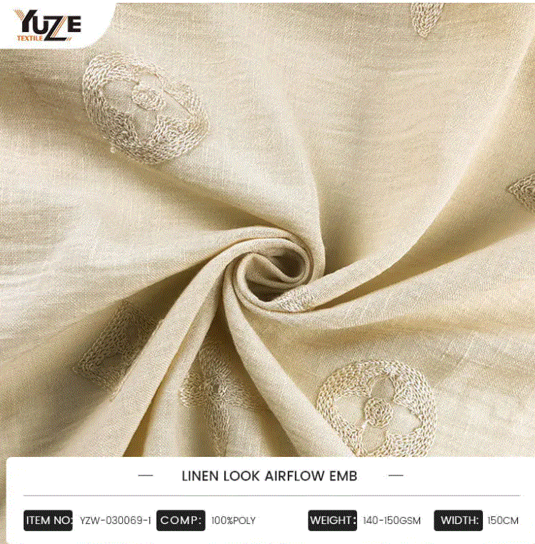 YZW-050074 woven fabric: a multi-scenario selection with both crisp texture and durable performanc