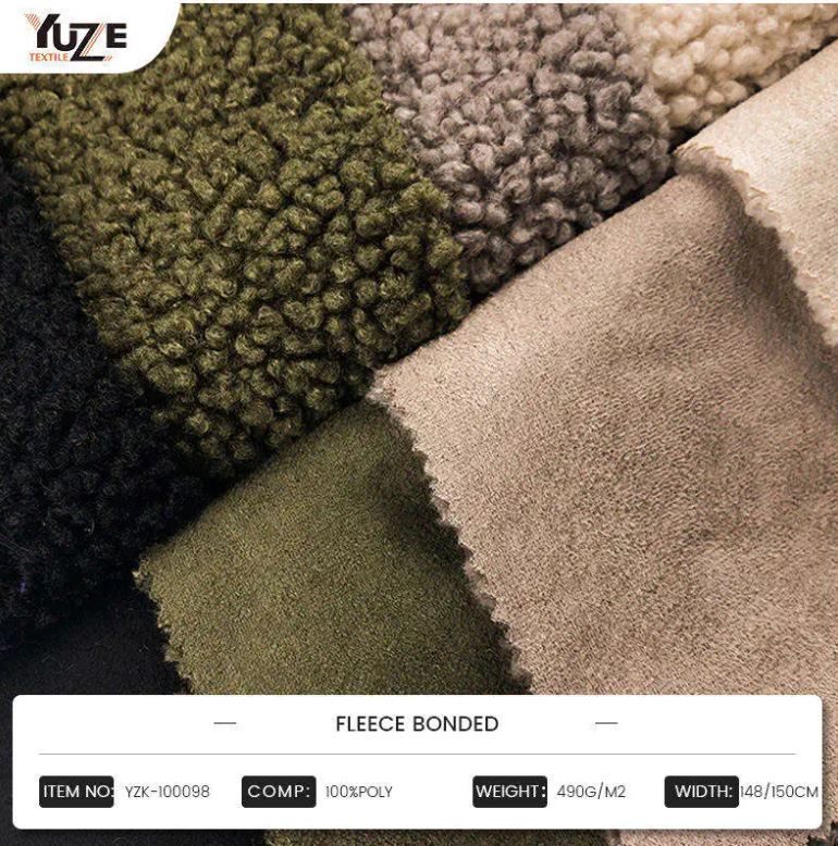 Comprehensive analysis of high-performance fleece composite fabrics —— YZK-100098 FLEECE BONDED helps to upgrade winter warmth